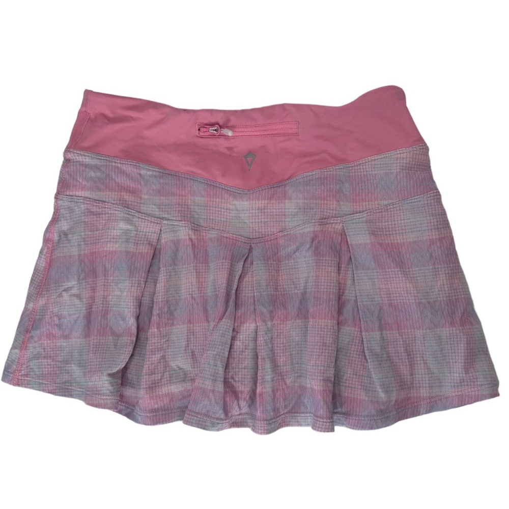 Ivivva Girls Sz 12 Pink Tennis Skirt Skort Undershorts - Picture 2 of 13